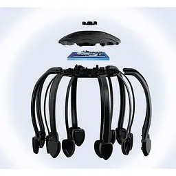 Масажер для голови YMi Head Massager 4 Motor Black [105677] - мініатюра 4