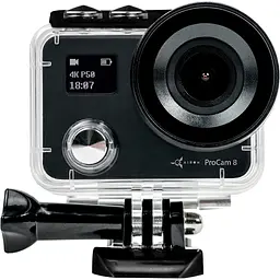 Екшн-камера Airon ProCam 8 Blogger Kit 30 в 1 Black [69477915500063] [83139] - мініатюра 3