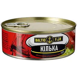 Кілька Baltic Fish обсмажена у томатному соусі ж / б ключ 240 г