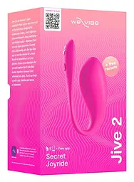 Смарт-віброяйце We-Vibe Jive 2 Electric Pink, пульт ДК, до 4 годин роботи - мініатюра 12