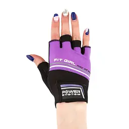 Рукавички для фітнесу Power System PS-2920, Purple - S - мініатюра 2
