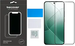 Скло захисне BeCover Xiaomi 14 5G Black (710789) - мініатюра 4