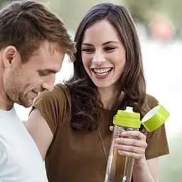 Пляшка для води з фільтром Brita Vital лайм 600 мл (1020105) - мініатюра 6