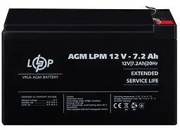 Акумуляторна батарея для ДБЖ LogicPower AGM 12 V / 7.2 А*ч (3863)