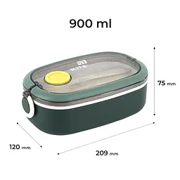 Ланчбокс Kite зелений 900 мл (K25-1180-3) - мініатюра 2