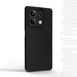 Чехол-накладка для смартфона Xiaomi Redmi Note 13 5G, противоударный, силиконовый, термополиуретановый (ТПУ), с защитой камеры и корпуса, черный, защита всего корпуса, ArmorStandart (ARM73347) - мініатюра 2