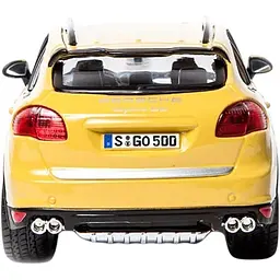 Автомодель Bburago Porsche Cayenne Turbo 1:24 Yellow (18-21056) [119122] - мініатюра 4