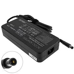 Блок живлення для ноутбука Asus 20V, 14A, 280W, 7.4x5.0-PIN, black (сетевий кабель в комплекті) - мініатюра 2