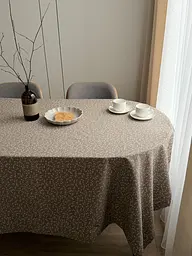 Скатертина столова Ecotton DUCK 170х220 см водовідштовхувальна кремовий (V 10/ Khave) (25007) - мініатюра 2