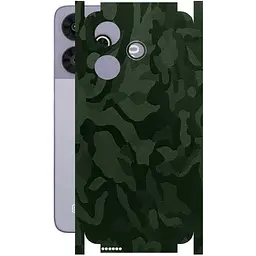 Захисна плівка StatusSKIN для Xiaomi Poco M6 Plus Корпус Вініл Камуфляж зелений