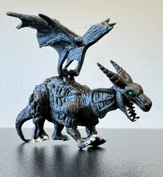 Фігурка дракона коричневого Dino Toys 56634, в коробці - мініатюра 4