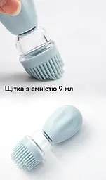 Диспенсер для олії та оцту Semi Dispenser 180 мл, Orange/Green із силіконовим пензлем - мініатюра 5