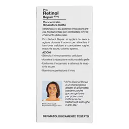 Концентрат для нічного відновлення шкіри обличчя Venus Lab Pro Retinol, 30 мл (70011456) - мініатюра 4