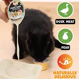 Кремовий вологий корм для кішок UNIQ PETS CAT WET FOOD DELIGHT SHAKE з качкою та грушею, 60 г - мініатюра 3