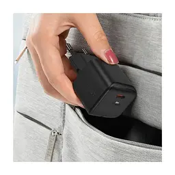 Зарядний пристрій Acefast USB-C 30W Gan A77 mini Fast Charger Black (6974316282662) - мініатюра 6