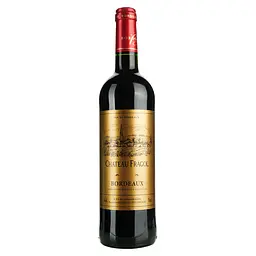 Вино Chateau Fragol Aop Bordeaux, червоне, сухе, 0,75 л