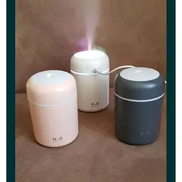 Зволожувач повітря H2O Humidifier Colorful ультразвуковий dark grey (DQ-107) - мініатюра 6