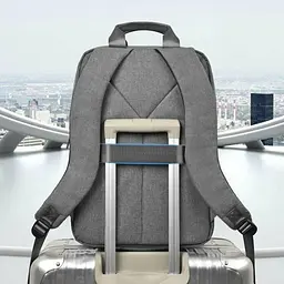 Рюкзак для ноутбука Wiwu Minimalist Backpack 15.6 Grey - мініатюра 5