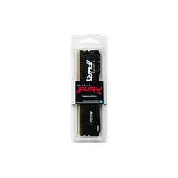 Модуль пам'яті для комп'ютера DDR4 16GB 3200 MHz Fury Beast Black Kingston Fury (ex.HyperX) (KF432C16BB1/16) - мініатюра 5