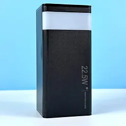 Зовнішній акумулятор WUW-TUGII Y55 50000mAh 22.5W Black [123970] - мініатюра 3