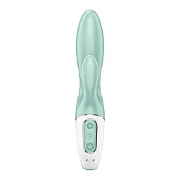 Вібратор-кролик Satisfyer Air Pump Bunny 5+ 21.5х3.6 см м'ятний - мініатюра 2