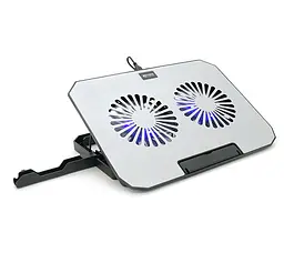 Охолоджувальна підставка для ноутбука до 15.6 дюймів XSTRIKE 22XS 2xfans 140mm - мініатюра 1