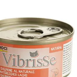 Вологий корм для котів Vibrisse, Лосось у власному соку, 70 г (A1018774) - мініатюра 3