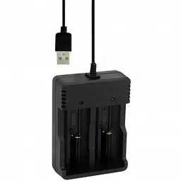 Зарядний пристрій для акумуляторів USB Li-ion Charger MS-5D82A 4.2V/2A з 2 слотами - мініатюра 2