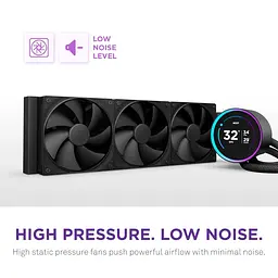 СВО NZXT Kraken Elite 360mm Black (RL-KN36E-B2) - мініатюра 9