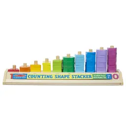 Розвиваюча іграшка Melissa&Doug Дерев'яний сортувальник Колір, форма, рахунок (MD19275)
