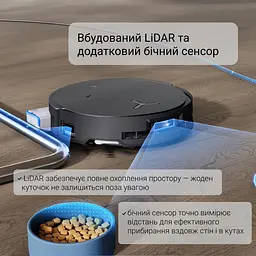 Робот-пилосос Ecovacs Deebot X8 Pro Omni DEX56 BL Black - мініатюра 5