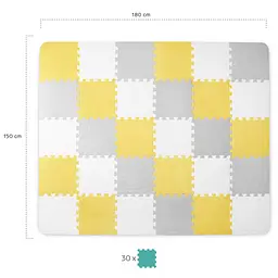 Килимок-пазл KiderKraft Luno Yellow - мініатюра 3