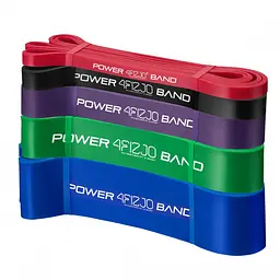 Еспандер-петля (резинка для фітнесу і спорту) 4FIZJO Power Band 6-46 кг 5 шт 4FJ0001 (P-5907222931561) - мініатюра 1