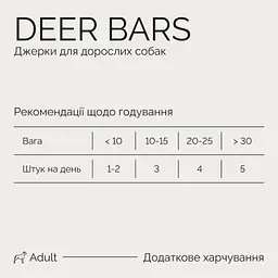 Ласощі для собак Savory Bars With Venison 100 г (4820261921120) - мініатюра 4