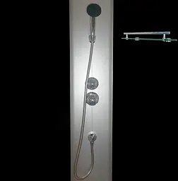 Душовий бокс BRAVO OBRA H120GBSL (H120BL) - мініатюра 3