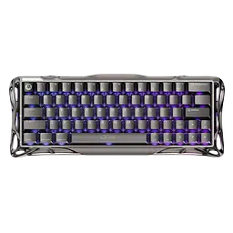 Клавіатура GravaStar Mercury V60 Pro Deluxe Edition GunMetal RGB Black (GSXY-V60PRO-DE-GM)