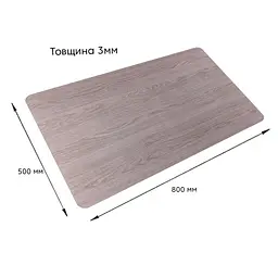 Вологопоглинаючий килимок Sticker Wall 500х800х3мм SW-00002545 - мініатюра 4