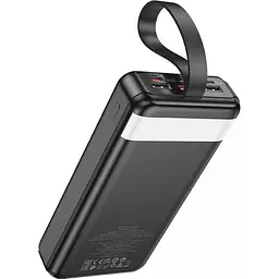 Зовнішній акумулятор Hoco Element J123B 30000mAh 22.5W Black [118246] - мініатюра 4