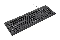 Клавіатура мембранна USB 2E KS-108 Black, USB-A, EN/UK - мініатюра 4
