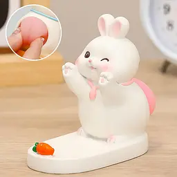 Підставка для телефону Funny Animals Rabbit With Carrot - мініатюра 2