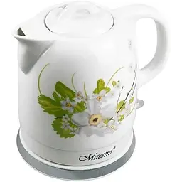 Чайник кераміка Maestro MR-066-White-Flowers