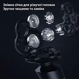 Електробритва Xiaomi ShowSee F1-BK Black - мініатюра 3
