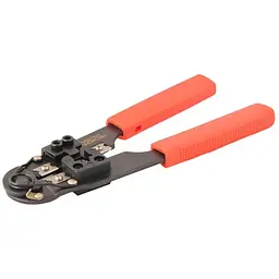 Кліщі для опресовування інтернет штекерів Mastertool 195 мм RJ45 75-2242
