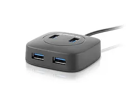 USB-хаб REAL-EL CQ-407 4 ports - мініатюра 3