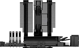 Кулер для процесора ID-Cooling SE-207-XT Slim Black (SE-207-XT SLIM) - мініатюра 8