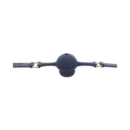 Кляп Taboom Silicone Supreme Ball Gag 4.3 см синій - мініатюра 3