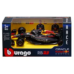 Автомодель Bburago Red Bull Racing RB21 1 шт. в асортименті (18-38233) - мініатюра 8