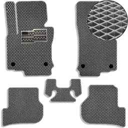 Килимки в салон EVA для Volkswagen Golf VI 2008-2012 з підп'ятником Сірі 5 шт