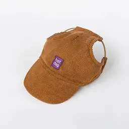 Кепка для собак Hat-Dog Капучино вельвет (L)