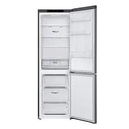 Холодильник LG 186x60х68 холодильне відділення 234 л морозильне відділення 107 л 2 двері А+ NF сірий темний (GC-B459SLCL) - мініатюра 3